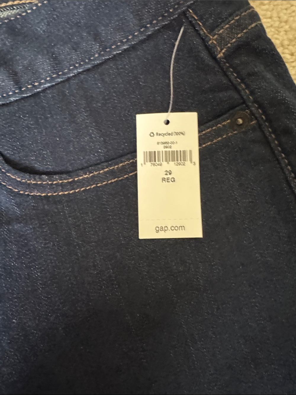 NWT GAP mid-rise Long and Lean Jeans - Picture 7 of 7